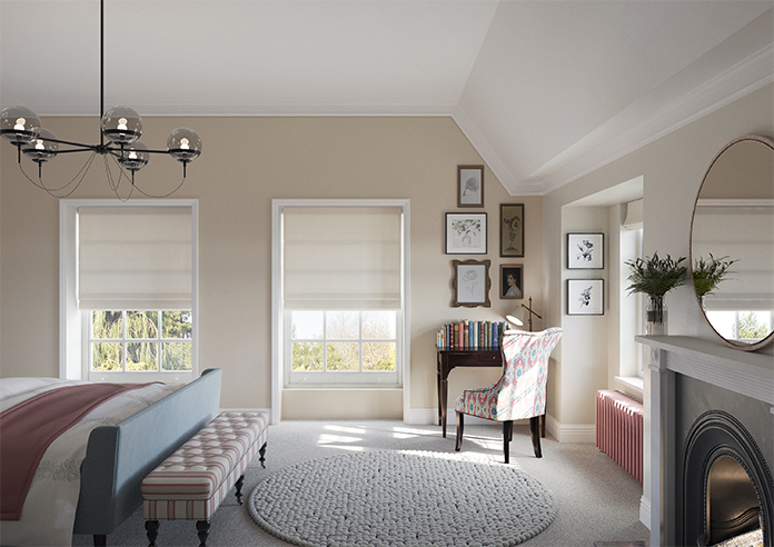 Stamford, Linen - Twist&Fit Roman Blind - Image 9